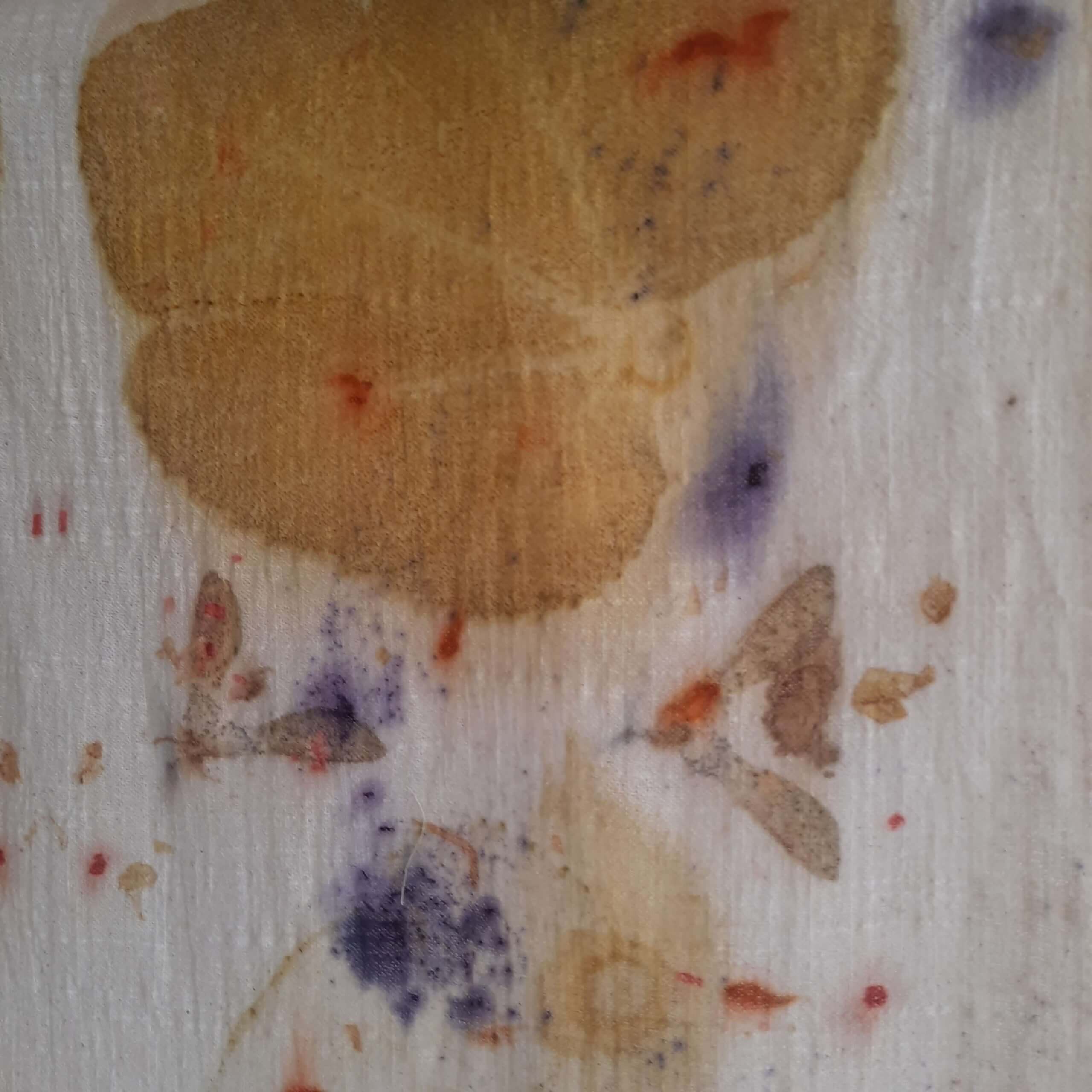 Chal estampado con hojas de higuera - Imagen 4