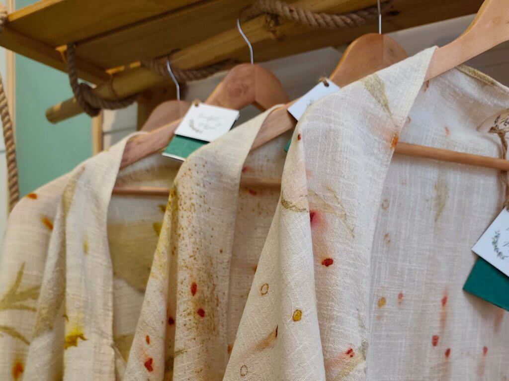 Prendas en tienda
