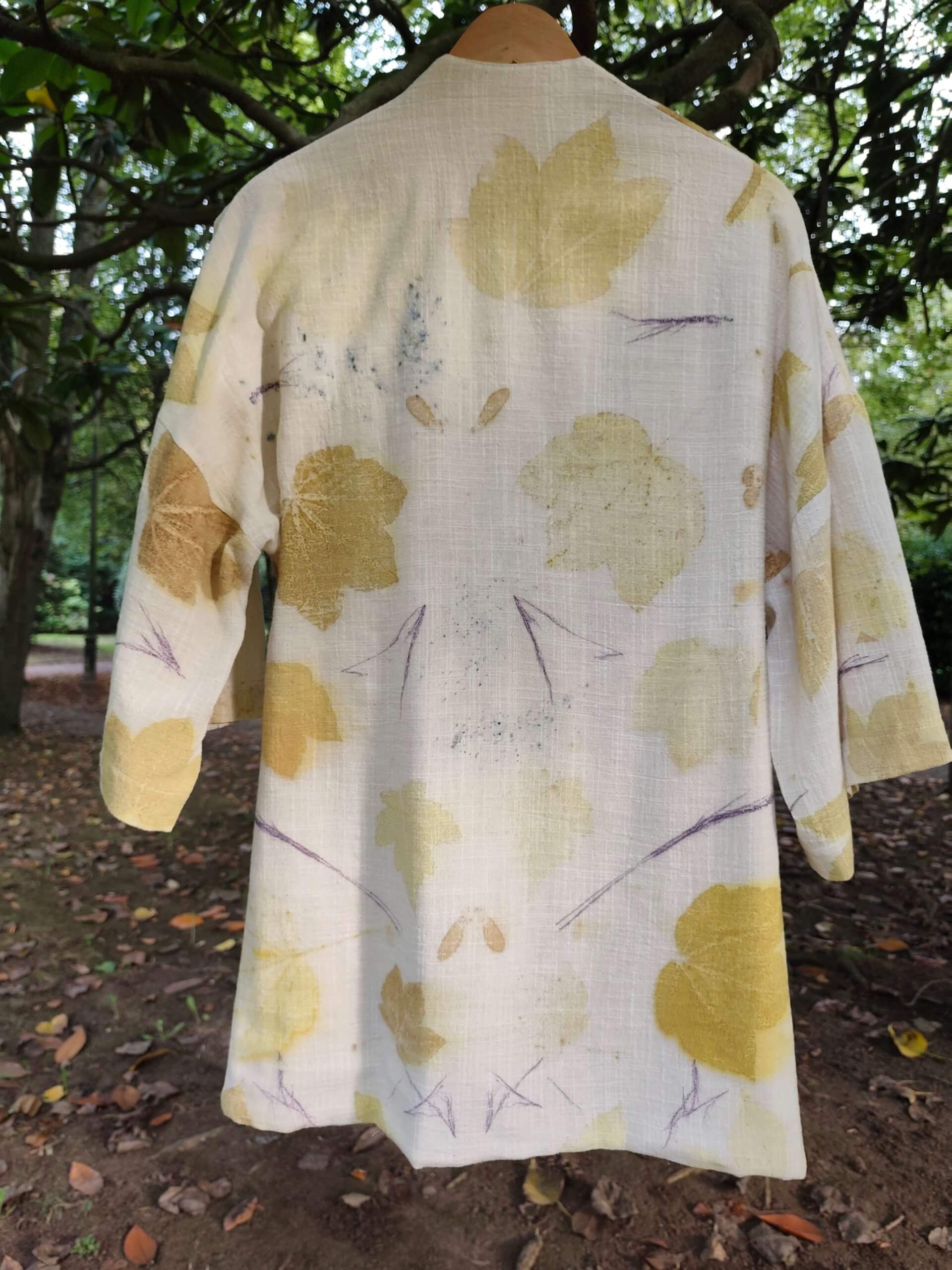 Kimono con estampación botanica - Imagen 8