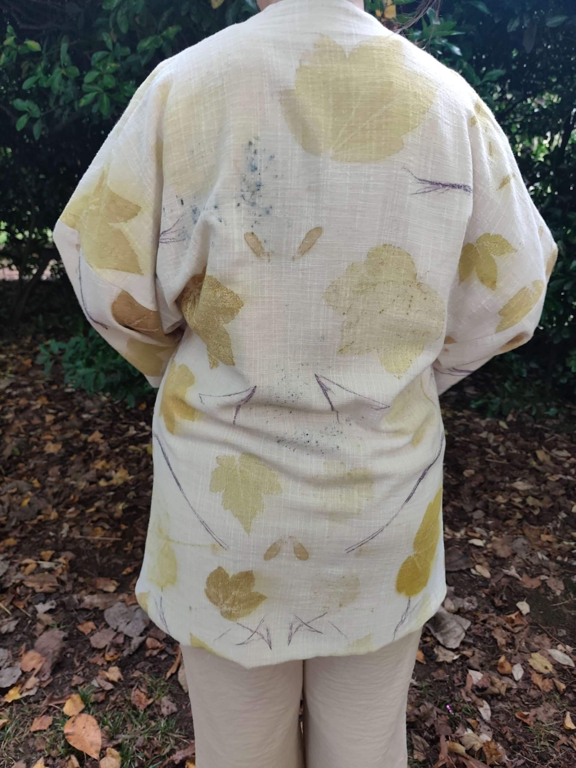 Kimono con estampación botanica - Imagen 4